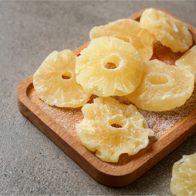 Soft Dried Pineapple Less Sugar from Vietnam Factory – Healthy Reduced Sugar Snack, OEM & ODM Available, Natural Sweet & Tangy  - Image 2