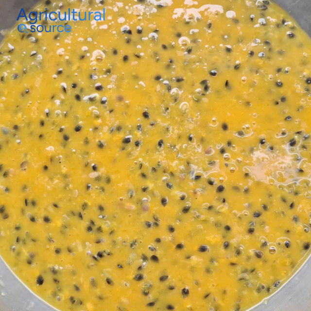 Natural Passion Fruit Puree with Seeds