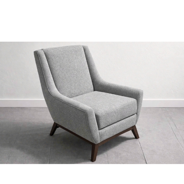 Best Solid Wood Lounge Chair for Hospitalty Furniture- Good Price Chair at Lobby Sets with Low MOQ- OEM/ODM from Vietnam Factory