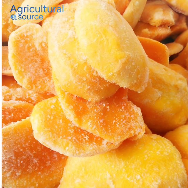 Premium IQF Mango Frozen Fruit - High Brix Sweet Mango Blocks For Wholesale - Certified Vietnam Factory Industrial Processing - Image 4