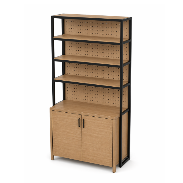 Contemporary Marketplace Cabinet Furniture for Lobby Garner Inn Made by Vietnam Factory with Functional Guestroom Layout Design