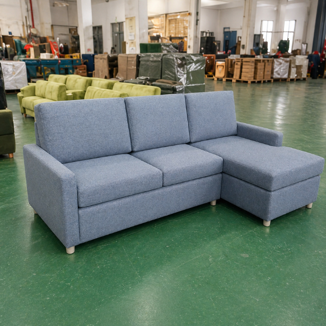 Refined Sofa L Shape Guestroom Furniture Collection for Country Inn Inspired by Home Like Comfort and Practical Hotel Needs - Image 2