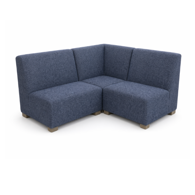 Contract L Shape Sofa Grade Guestroom Furniture for Garner Inn Produced by Vietnam Factory for Heavy Duty Hotel Application Use