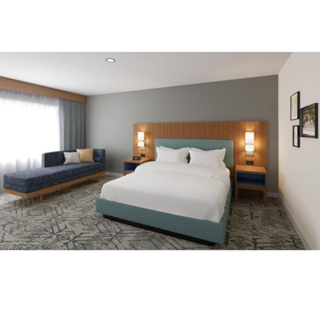 Warm and Inviting Queen Headboard Guestroom Collection for Country Inn Designed to Deliver Comfort and Timeless Hotel Experience - Image 4