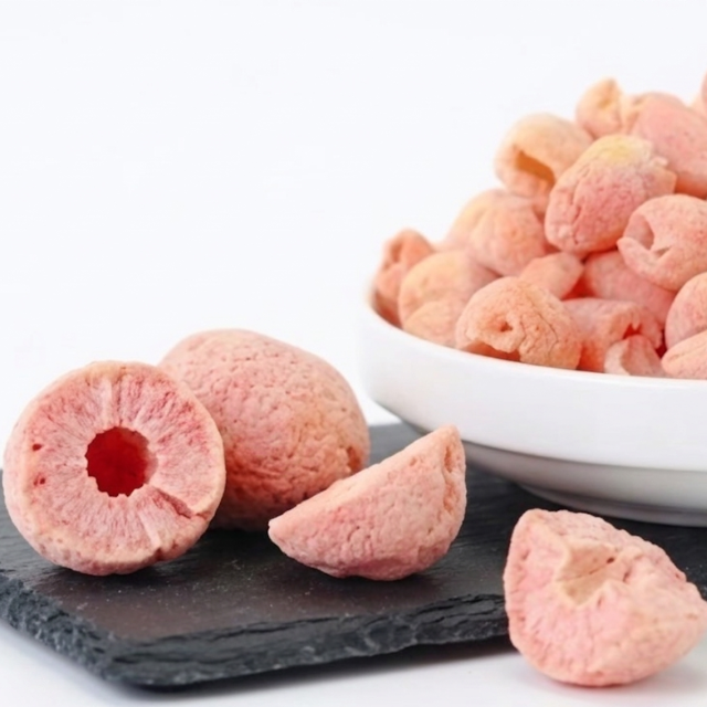 Premium Viet Nam Freeze Dried Rambutan - 100% Whole Whole Fruit Snacks, Crispy & Natural Sweet, No Added Sugar, Non-GMO - Image 2