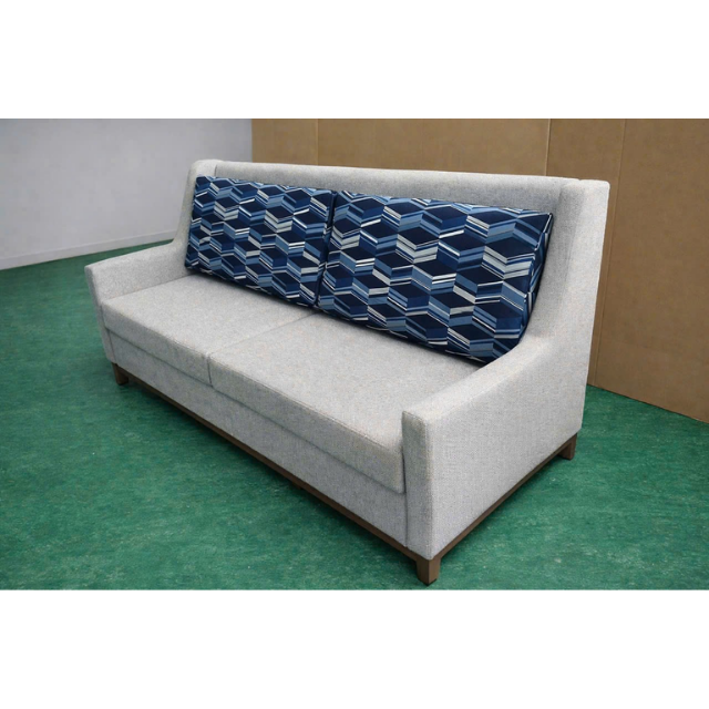 Best Quality High Back Sofa Reception with Solid Wood -Direct Price from Factory Viet Nam Sofa for Holiday Inn Express Brand