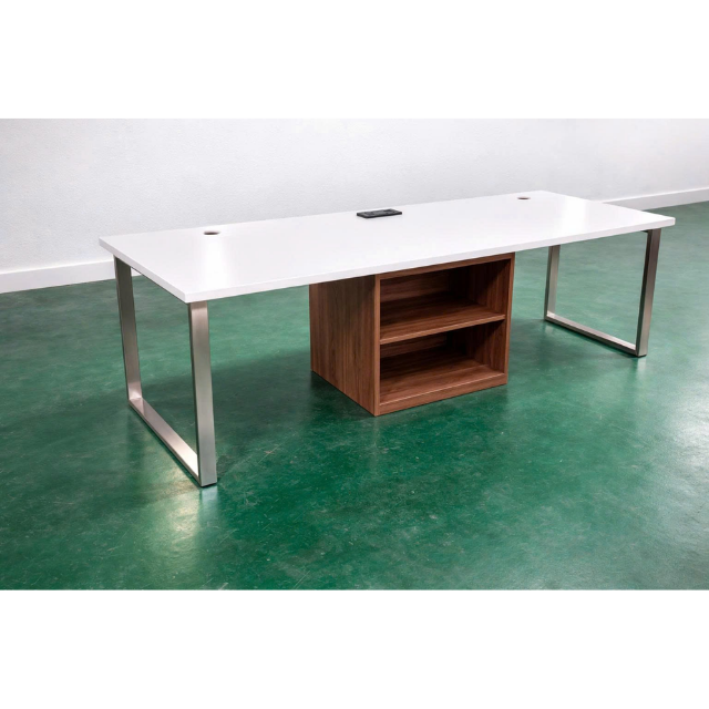 Best Price Bussiness Center Table for Lobby Sets- Good MDF/HPL Table for Holiday Inn Express Project- Made in Vietnam Factory