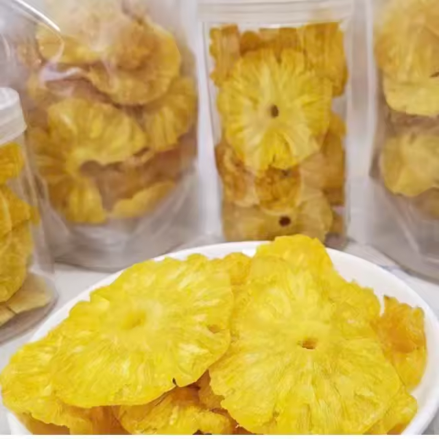 Soft Dried Pineapple from Vietnam Factory – Healthy Tropical Snack, OEM & ODM Available, Sweet & Tangy Flavor, Premium Quality - Image 4