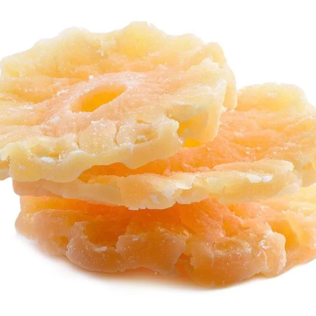 Soft Dried Pineapple Less Sugar from Vietnam Factory – Healthy Reduced Sugar Snack, OEM & ODM Available, Natural Sweet & Tangy 