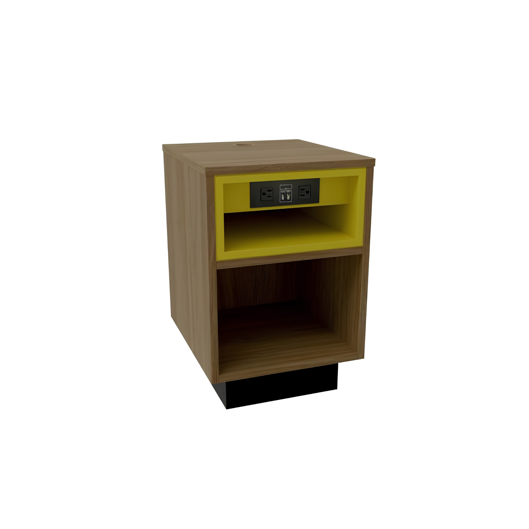 King Nightstand with Outlet - Days Inn from Vietnam Hotel Furniture Manufacturer OEM/ODM One Stop Solution for Brand Hotel 