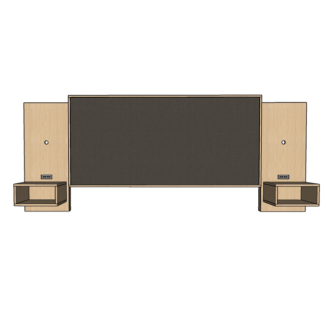 King Headboard - Baymont Inn from Vietnam Hotel Furniture Manufacturer OEM/ODM One Stop Solution for Hotel Brand or Independent - Image 2