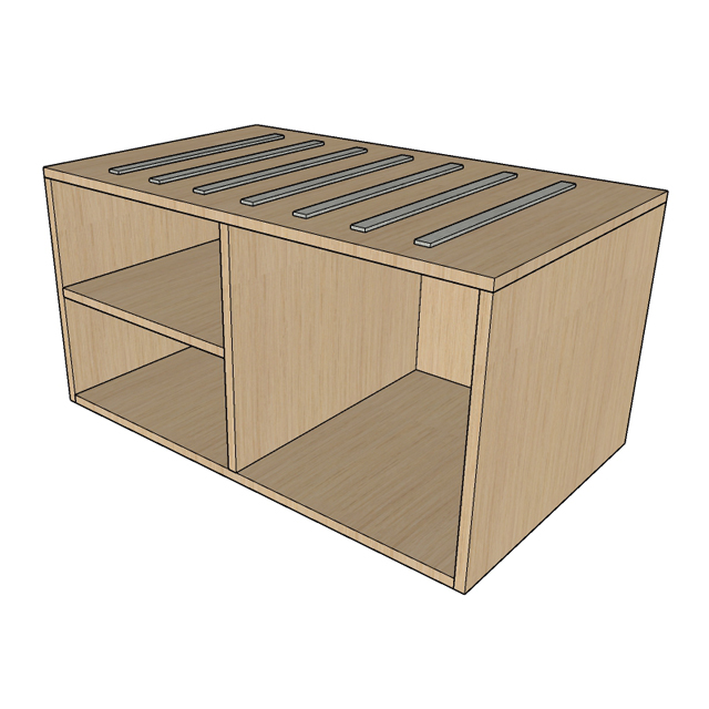 Luggage Bench - Baymont Inn from Vietnam Hotel Furniture Manufacturer OEM/ODM One Stop Solution for Hotel Brand or Independent - Image 3