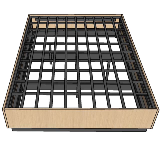 King Bed Base - Baymont Inn from Vietnam Hotel Furniture Manufacturer OEM/ODM One Stop Solution for Hotel Brand or Independent - Image 2