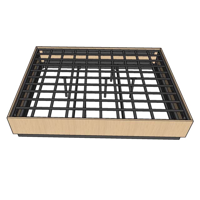 King Bed Base - Baymont Inn from Vietnam Hotel Furniture Manufacturer OEM/ODM One Stop Solution for Hotel Brand or Independent - Image 3