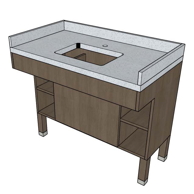 ADA Vanity - Baymont Inn from Vietnam Hotel Furniture Manufacturer OEM/ODM One Stop Solution for Hotel Brand or Independent - Image 3