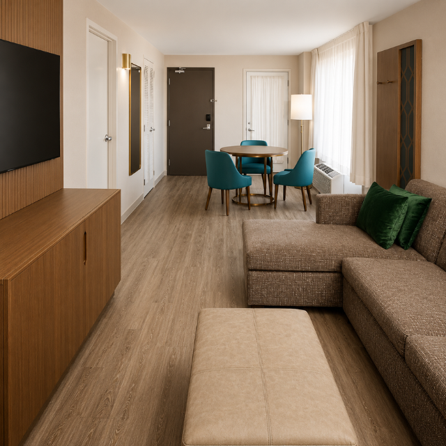 Boutique Style Garner Inn Hotel Furniture from Vietnam Factory Crafted for Inviting Guestrooms and Hospitality Excellence
