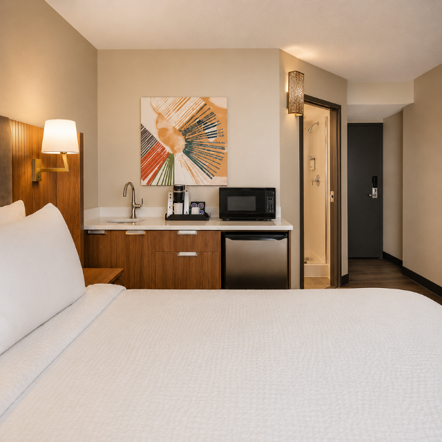 Executive Holiday Inn Hotel Bedroom Set from Vietnam Exporter Designed for Contemporary Hospitality and Lasting Guest Comfort - Image 2