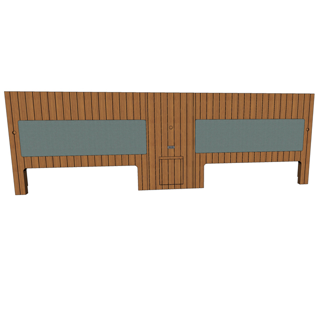 Queen Headboard - Country Inn from Vietnam Hotel Furniture Manufacturer OEMODM One Stop Solution for Brand or Independent - Image 2