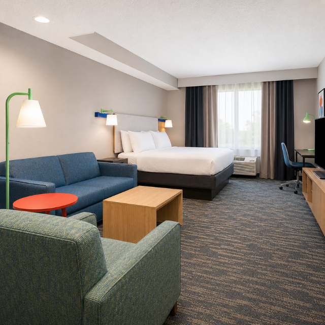 Complete Bedroom Sets Hotel Casegoods Garner Inn from Vietnam Factory Designed for Cost Effective Hospitality and Guest Comfort