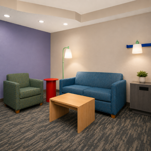 Contemporary Garner Inn Hotel Furniture Package from Vietnam Factory Engineered for Commercial Hospitality Applications