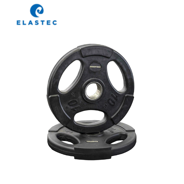 Custom SBR Rubber Weight Plates for Strength Training - Durable Rubber Coated Gym Weights - Image 5