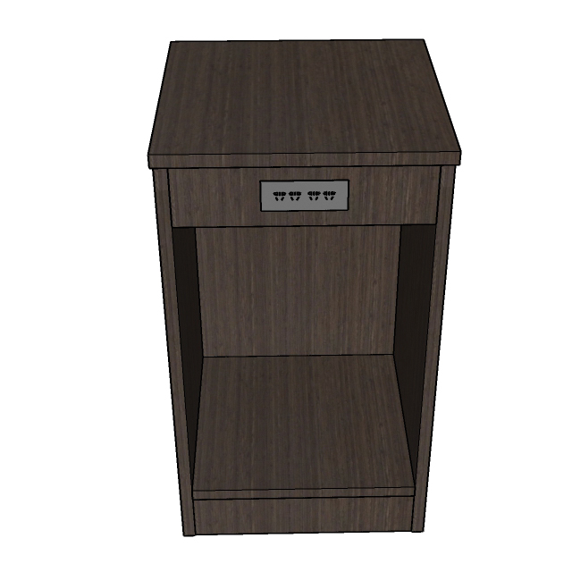 Nightstand - Motel 6 from Vietnam Hotel Furniture Manufacturer OEM/ODM One Stop Solution for Hotel Brand or Independent - Image 2