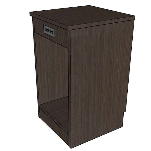 Nightstand - Motel 6 from Vietnam Hotel Furniture Manufacturer OEM/ODM One Stop Solution for Hotel Brand or Independent - Image 3