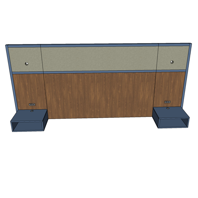 King Headboard - AmericInn from Vietnam Hotel Furniture Manufacturer OEM/ODM One Stop Solution for Hotel Brand or Independent - Image 2