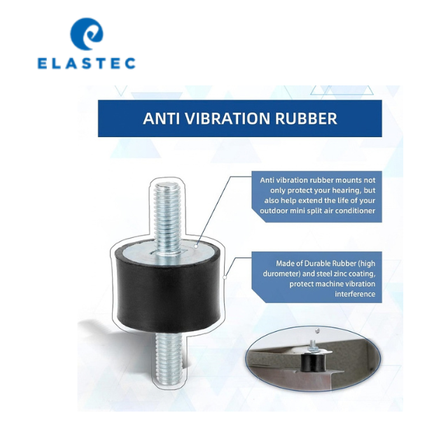 Heavy Duty NR Rubber Vibration Mounts for Industrial Equipment