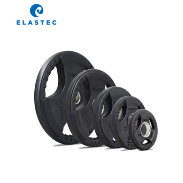 Heavy Duty Rubber Weight Plates for Professional Fitness Training