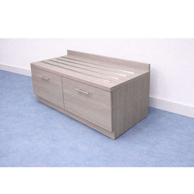 Good Price MDF/HPL Luggage Bench for Hotel Furniture Brand Holiday Inn Express- ODM/OEM Full Casegood for Rooms from Vietnam