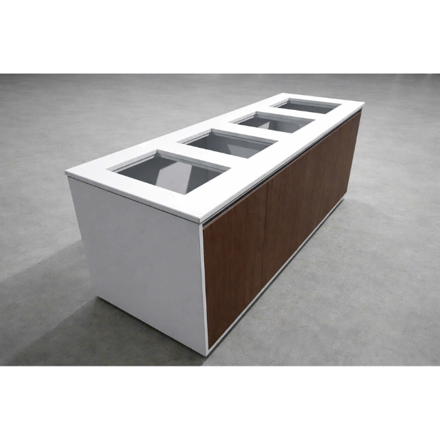 Best Design Trash Console for Lobby Holiday Inn Express- Good MDF/LPL/HPL Trash Console  - Direct Price from Vietnam Factory - Image 2