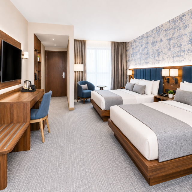 Independence Hotel Guestroom Casegoods Sets – Professionally Crafted Dimensions for Accurate Room Installation