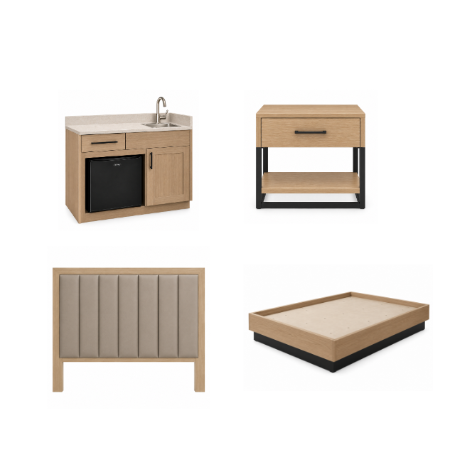 Independence Hotel Hospitality Furniture Package – Factory-Standardized Designs for Consistent Room Completion