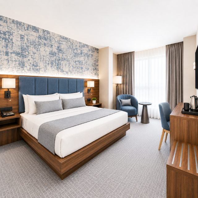 Independence Hotel Hotel Guestroom Furniture Collections – Factory-Engineered Sizes for Consistent Installation