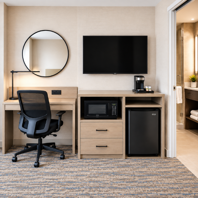 Independence Hotel Hotel Room Furniture Collection – Manufacturing-Ready Designs for Smooth Project Deployment
