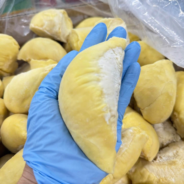 IQF Frozen Durian Pulp with Seed