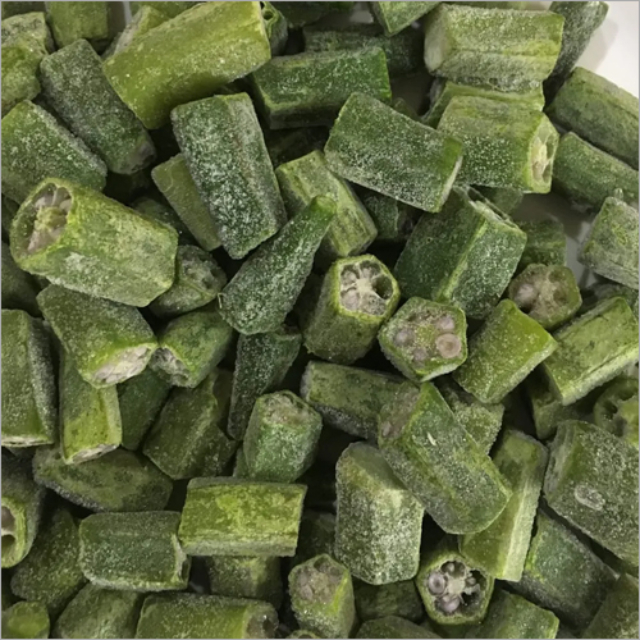 IQF Frozen Okra Chunks - Image 2