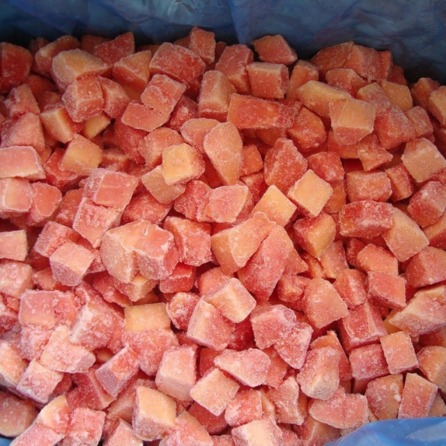IQF Frozen Papaya Dices - Image 2