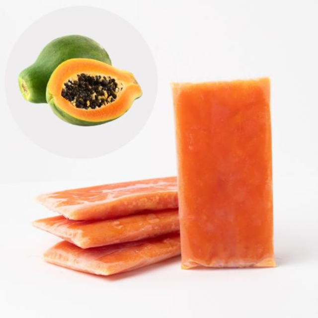 IQF Frozen Papaya Puree - Image 2