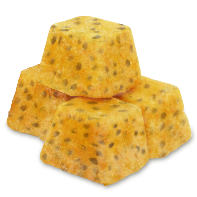 IQF Frozen Passion Fruit Puree Cubes - Image 3