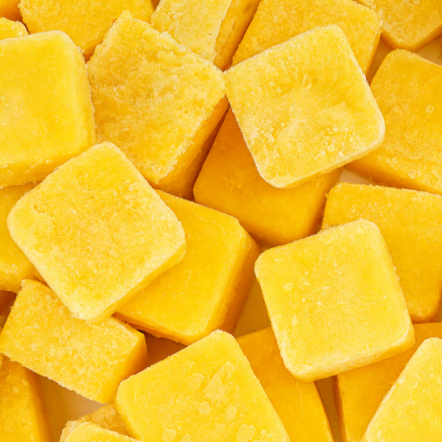 IQF Frozen Pineapple Puree Cubes - Image 2