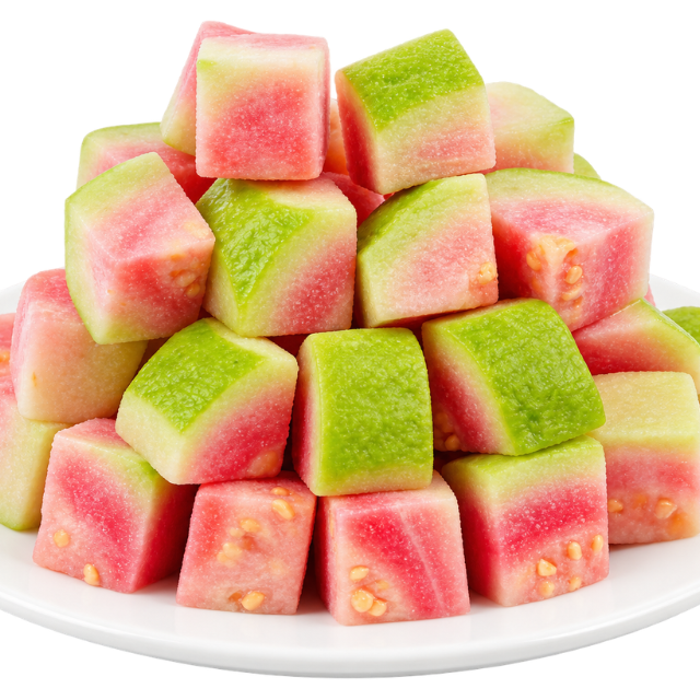 IQF Frozen Pink Guava Dices