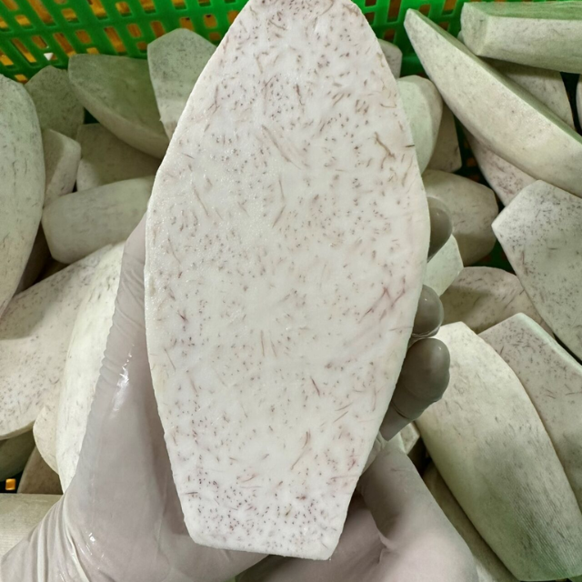 IQF Frozen Taro Cut