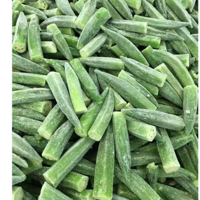 IQF Frozen Whole Okra - Image 2