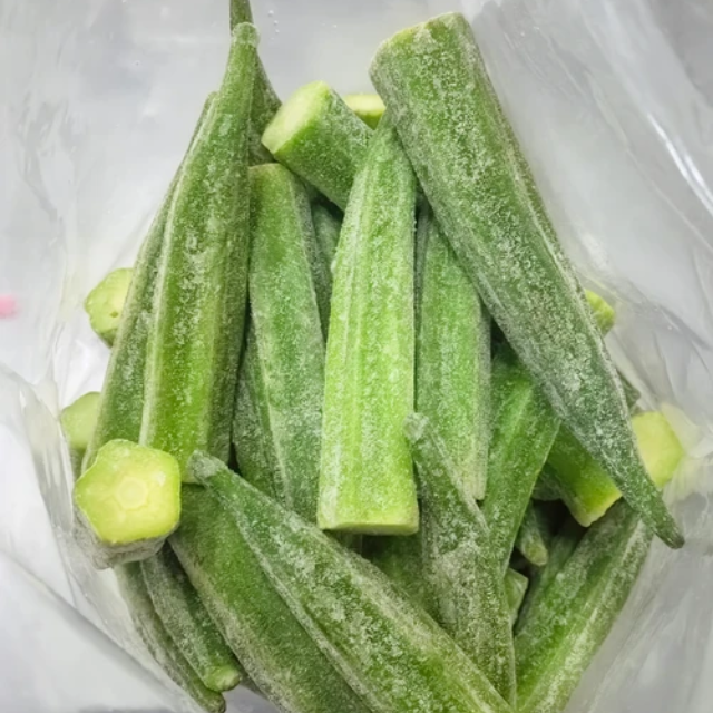 IQF Frozen Whole Okra - Image 3