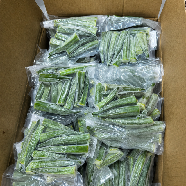 IQF Frozen Whole Okra - Image 4