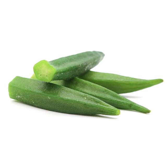 IQF Frozen Whole Okra