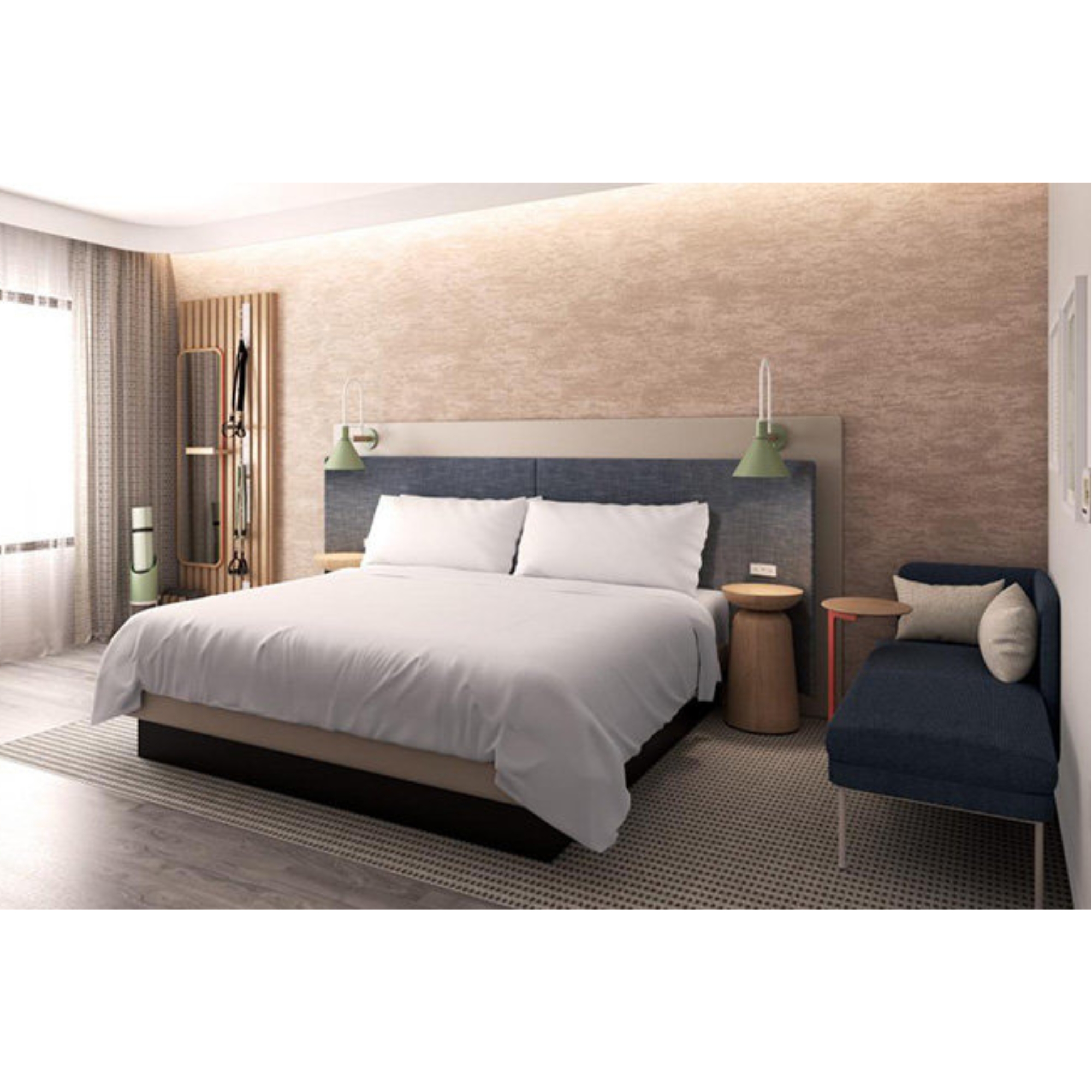 Side Table - EVEN Hotels from Vietnam Hotel Furniture Factory OEM/ODM Solution for Independent or Chain Hotel  - Image 3