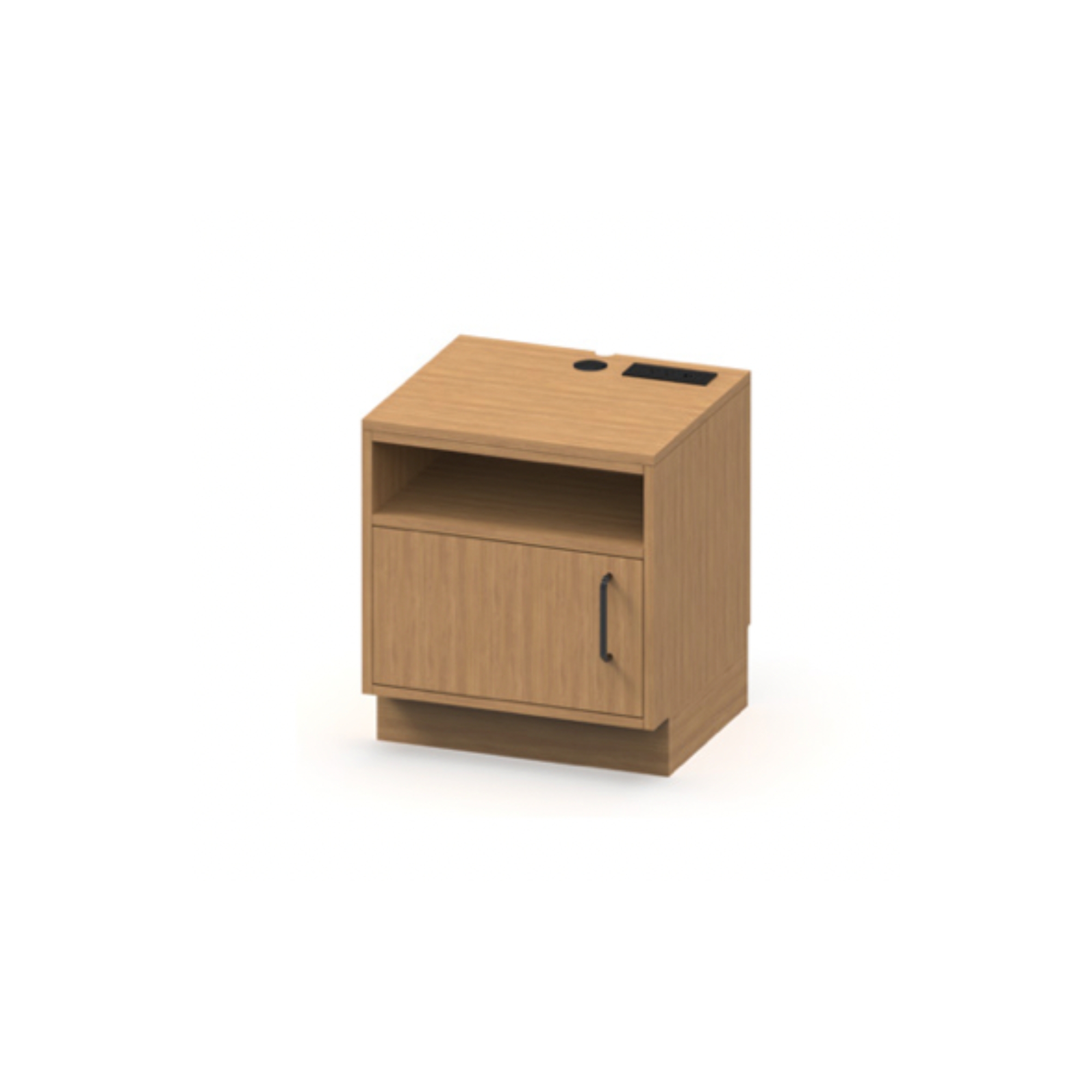 King Nightstand - Hampton Inn from Vietnam Hotel Furniture Manufacturer OEM/ODM Service for Hotel Brand or Independent Hotel